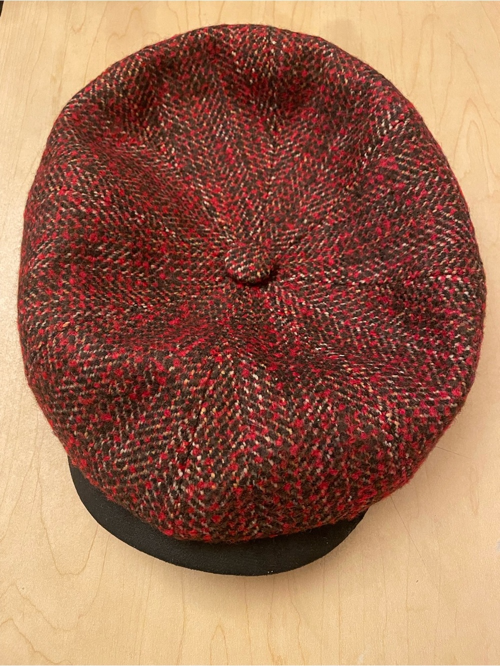 STETSON EST. 1865 WOOL FLAT HAT NEW